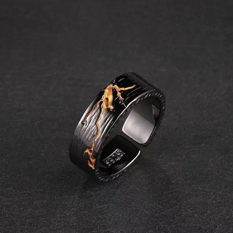 match chain and rings, men can test using a two-tone adjustable ring