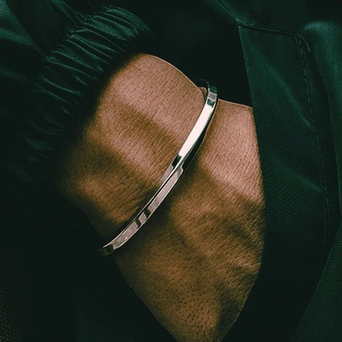 which wrist should men wear a bracelet shown with a cuff
