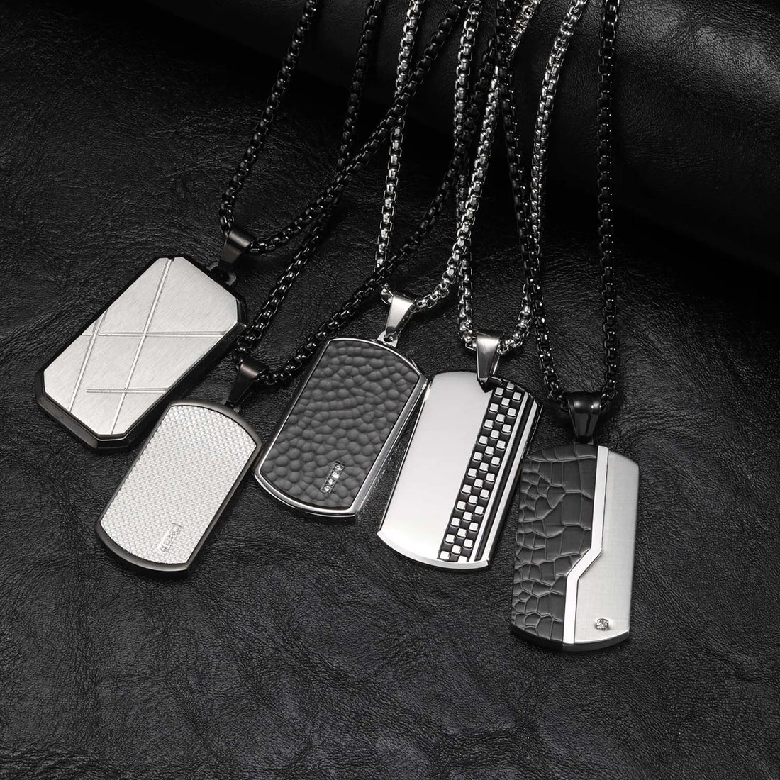 pendant chain length guide for men dogtag variants