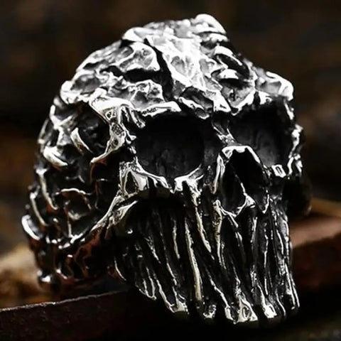 skull rings for men featured product