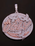 City Skyline Pendant Necklace Two-Tone
