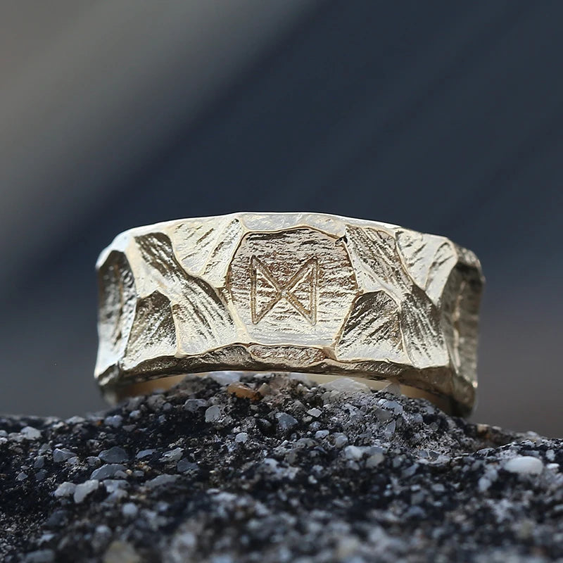 Viking Githic Style Stainless Steel Celtics Knot Ring Men Nordic Trinity Wedding Rings Womens Band  Jewelry Boyfriend Gift