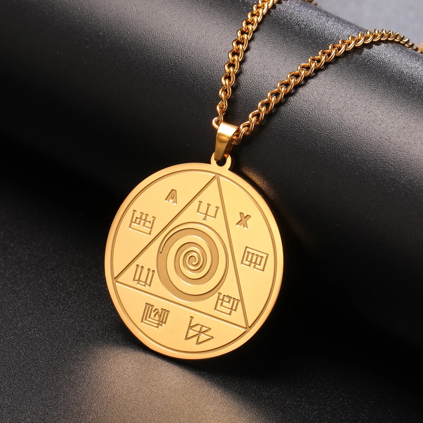 Abraxas Money Amulet Pendant Necklace