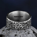 2023 New Gothic Retro Men Skull Ring 316L Stainless Steel Rings For Men Party Punk Biker Jewelry Boyfriend Gifts Male Bijoux
