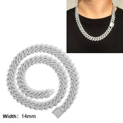 Iced Out Miami Cuban Link Necklace 10–20MM — CZ