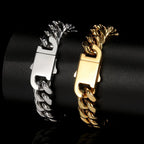 Stainless Steel Cuban Chain Necklace Miami 8/10/12MM