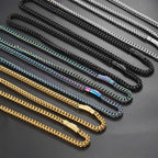 Stainless Steel Franco Chain Necklace 6MM Classic
