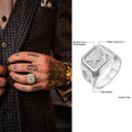 Eagle Signet Ring — Gold Stainless Steel