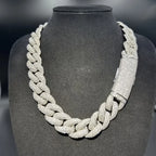 1pc 15mm Long Miami Cuban Link Hip-hop Rap Style Necklace Accessory, for Teenager, Rap Fashion Accessory, Trendy Hip Hop Chain,