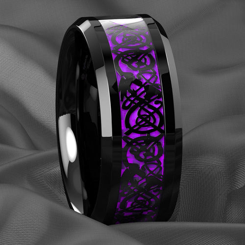 Celtic Dragon Stainless Steel Ring