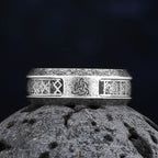 Viking Tree of Life Celtic Knot Ring — Stainless Steel
