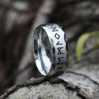 Viking Githic Style Stainless Steel Celtics Knot Ring Men Nordic Trinity Wedding Rings Womens Band  Jewelry Boyfriend Gift