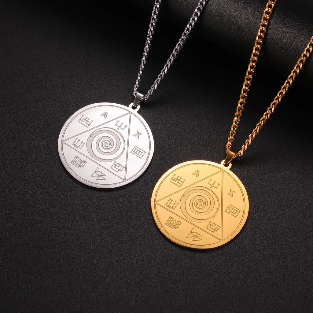 Abraxas Money Amulet Pendant Necklace