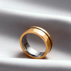 Black Tungsten Ring 8mm Men’s Wedding Band, Custom Free Engraving, Comfort Fit Gift, Beveled Edge Band for Wedding