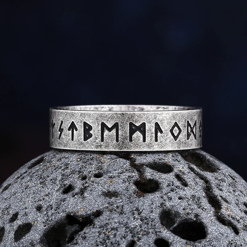 Viking Githic Style Stainless Steel Celtics Knot Ring Men Nordic Trinity Wedding Rings Womens Band  Jewelry Boyfriend Gift