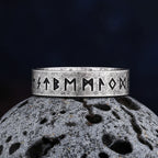 Viking Githic Style Stainless Steel Celtics Knot Ring Men Nordic Trinity Wedding Rings Womens Band  Jewelry Boyfriend Gift