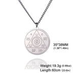 Abraxas Money Amulet Pendant Necklace