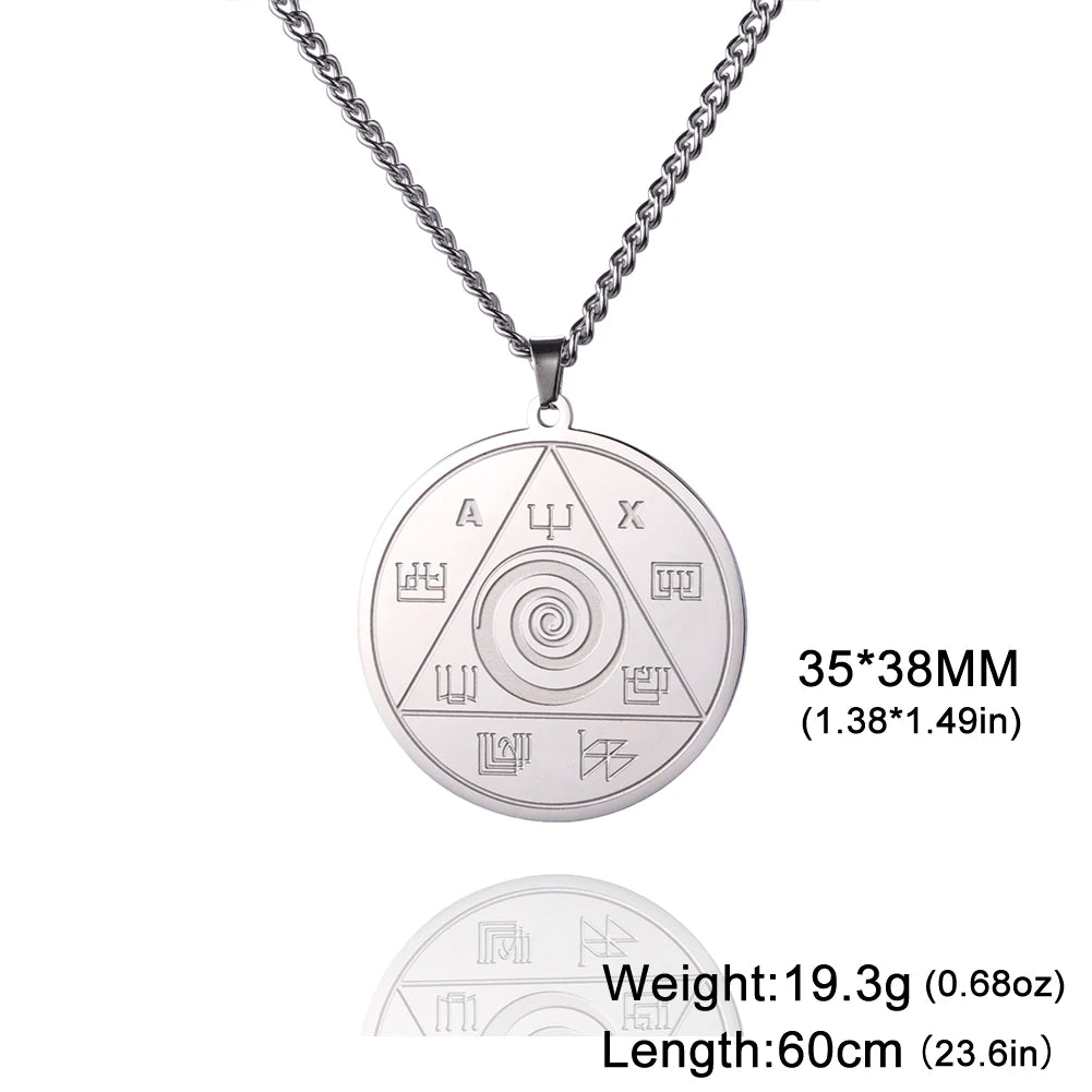 Abraxas Money Amulet Pendant Necklace