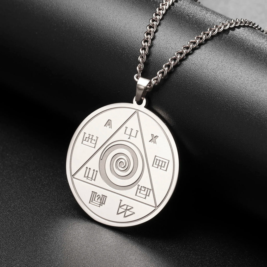 Abraxas Money Amulet Pendant Necklace