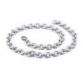 Gold-Tone O Chain Necklace — 8mm