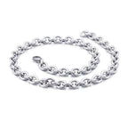 Gold-Tone O Chain Necklace — 8mm