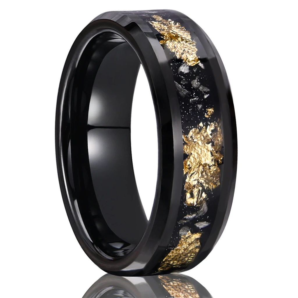 Men's Tungsten Band Ring 8mm