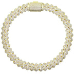 Iced Out Cuban Chain 19mm — Two-Tone