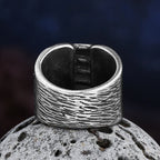 Stainless Steel Viking Simple Ring Vintage Hammer Retro Punk Classic Ring Male Finger Love Jewelry for Man Gift Wholesale OSR291