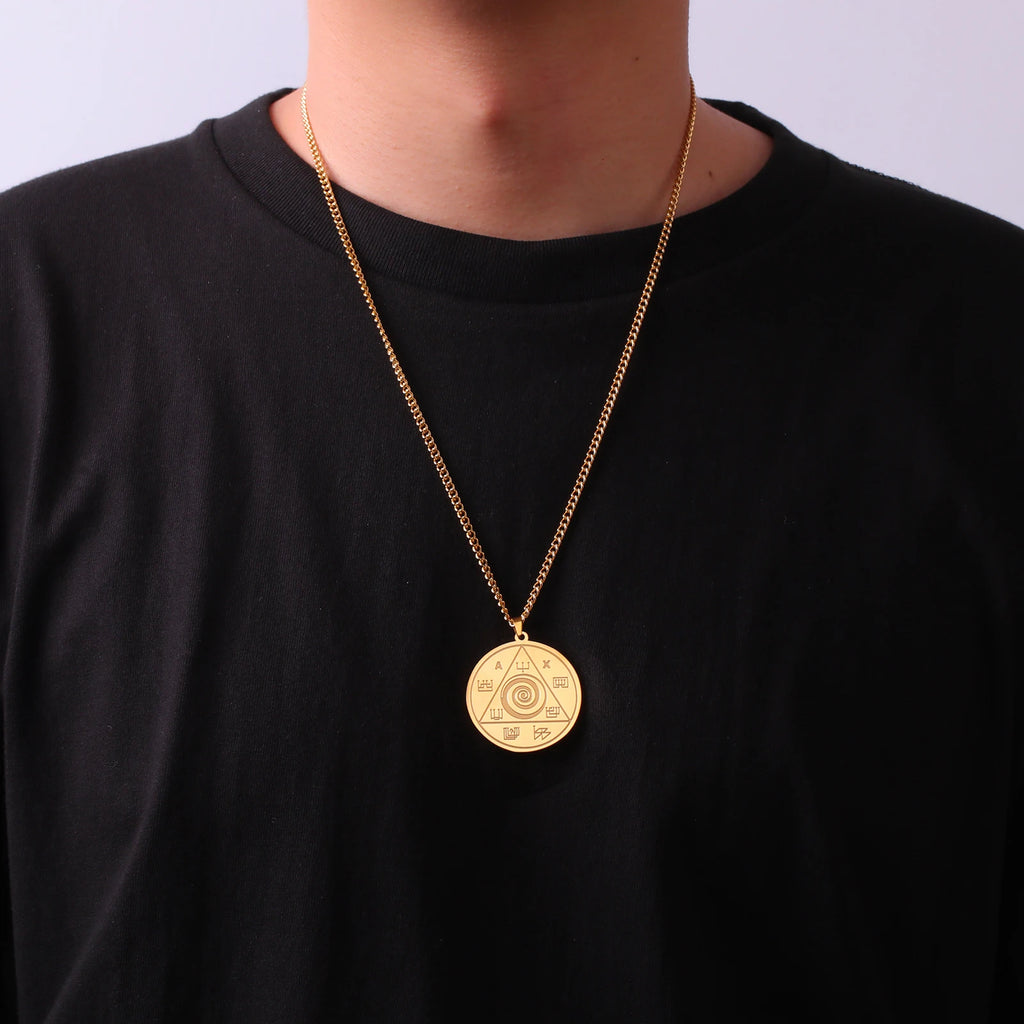 Abraxas Money Amulet Pendant Necklace
