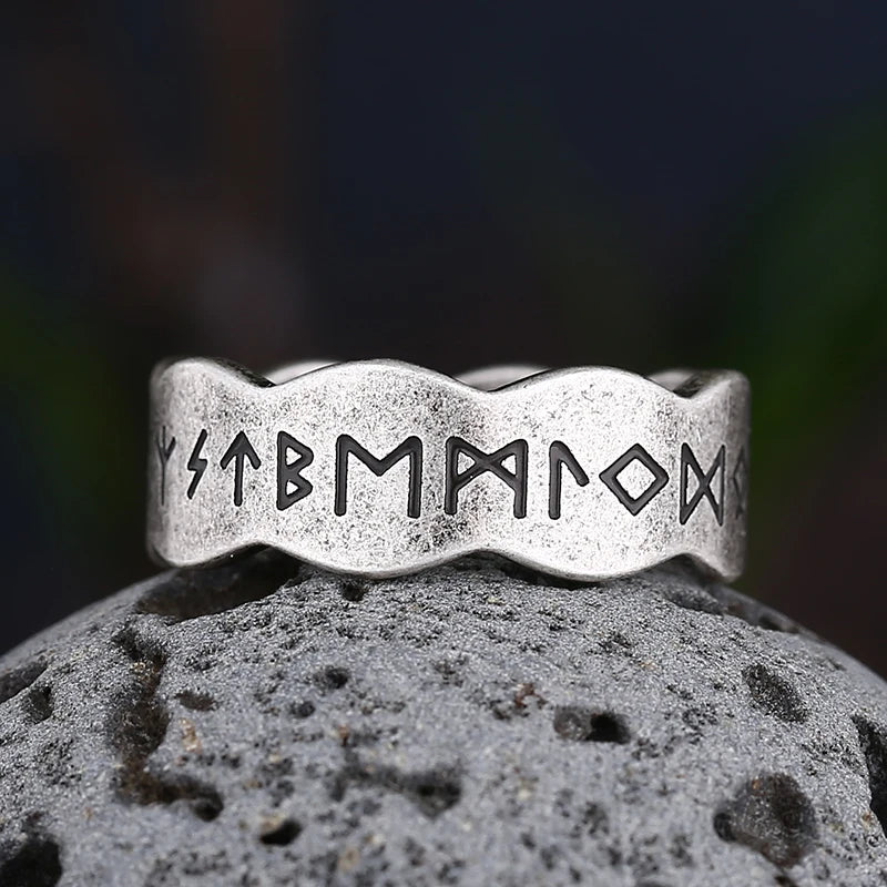 Viking Githic Style Stainless Steel Celtics Knot Ring Men Nordic Trinity Wedding Rings Womens Band  Jewelry Boyfriend Gift