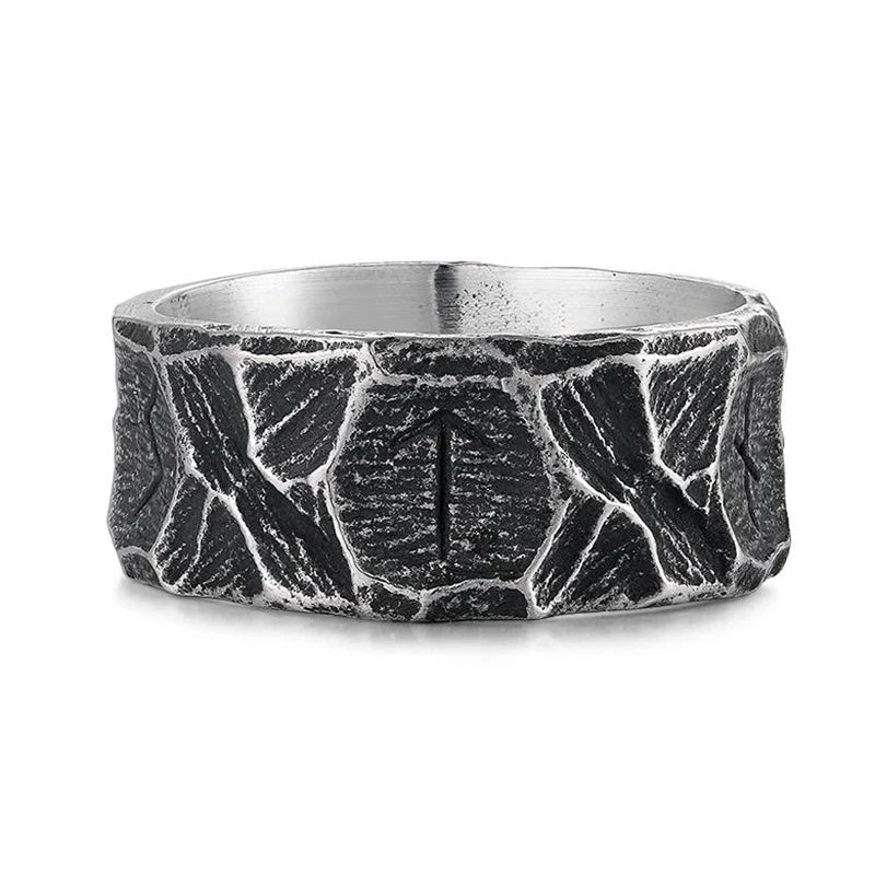 Viking Githic Style Stainless Steel Celtics Knot Ring Men Nordic Trinity Wedding Rings Womens Band  Jewelry Boyfriend Gift
