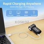 Portable Mini Fan, 199 Speed USB Rechargeable Handheld Ice Cooling Fan with LED Display for Makeup, Travel Summer Gift
