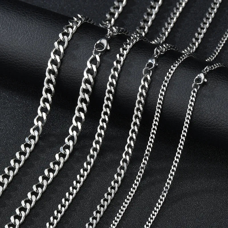 Cuban Chain Necklace — Stainless Steel