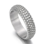 Kalen Punk 316L Stainless Steel Men's Ring Skull Finger Rings Fashion Biker Party Jewelry Round Anillos Accessories Size 8-12