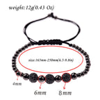 Luxury Micro Pave CZ 8mm Disco Charm Men Bracelet Classic Hematite Beaded Woven Bracelets Bileklik Women Jewelry