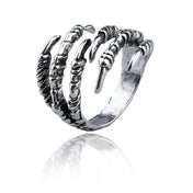 Dragon Claw Resizable Finger Ring — Steampunk, Zinc Alloy