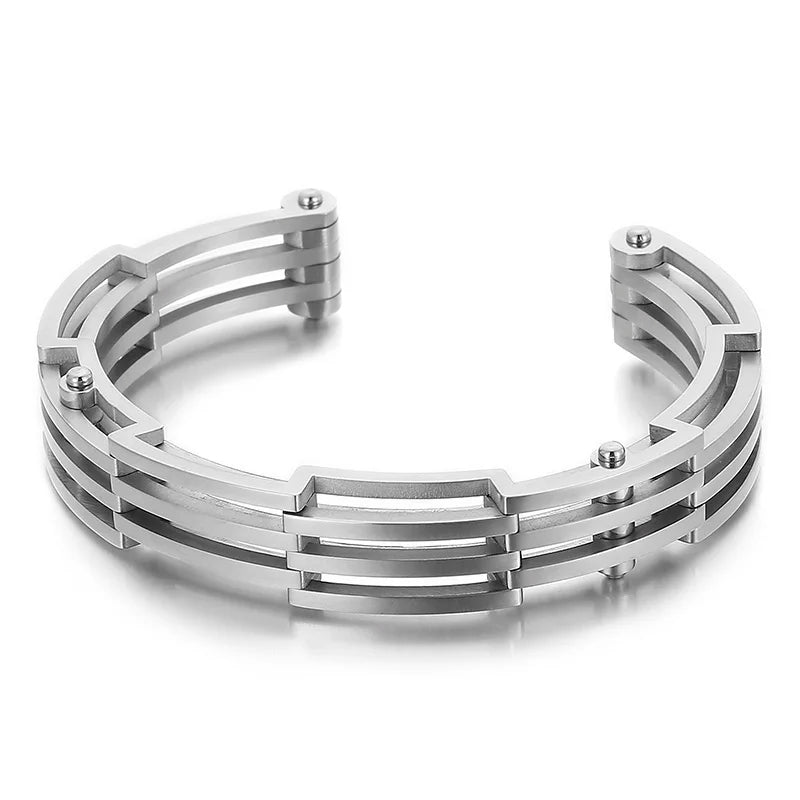12MM Gold Color 316L Stainless Steel Open Bangle Cuff Bracelet For Man Boys On Hand Jewellery Accessories Logo Name