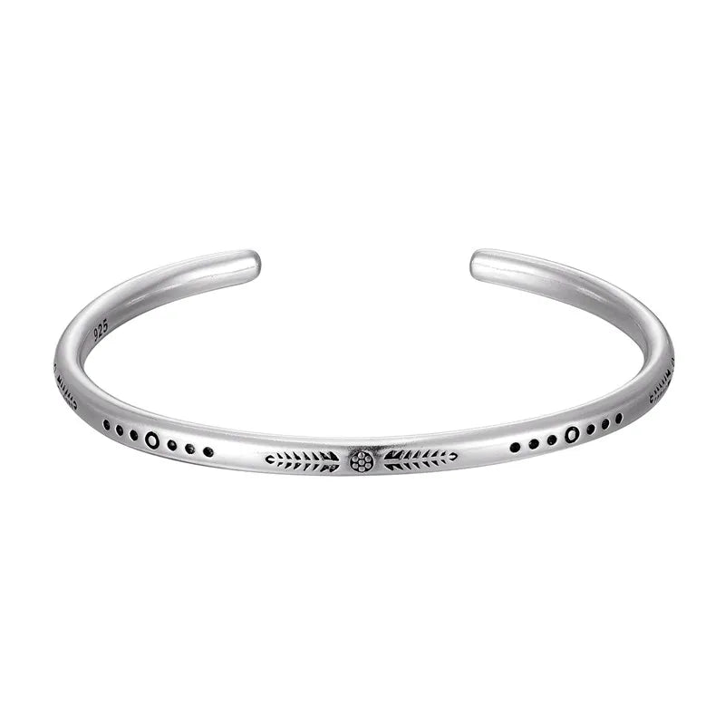 Pcs or 3/Set Men's Bracelets Classic 925 Silver Plated Bracelets Black White Handmade Knot Rope 2023 Trendy Set Jewelry