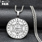 Pentacle Star Pendant Necklace — Stainless Steel