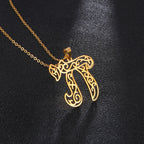 Likgreat Chai Amulet Women Men Pendant Necklaces Stainless Steel Gold Plated Jewelry Kabbalah Jewish Judaica of Charity Fortune