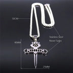 Steel Pendant Gonzo Women/men Hunter Thompson