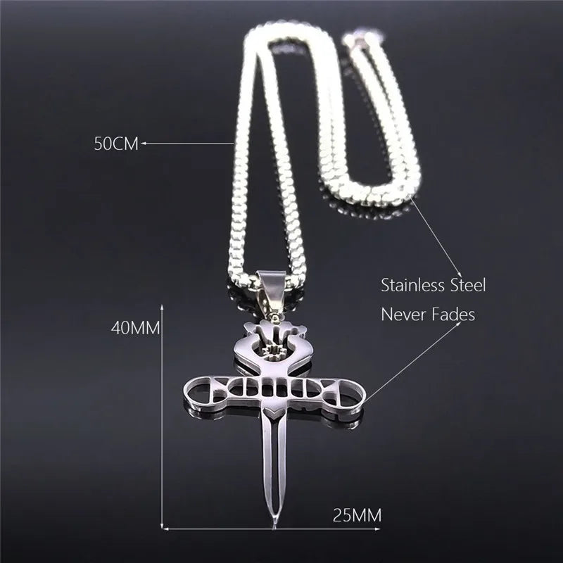 Steel Pendant Gonzo Women/men Hunter Thompson