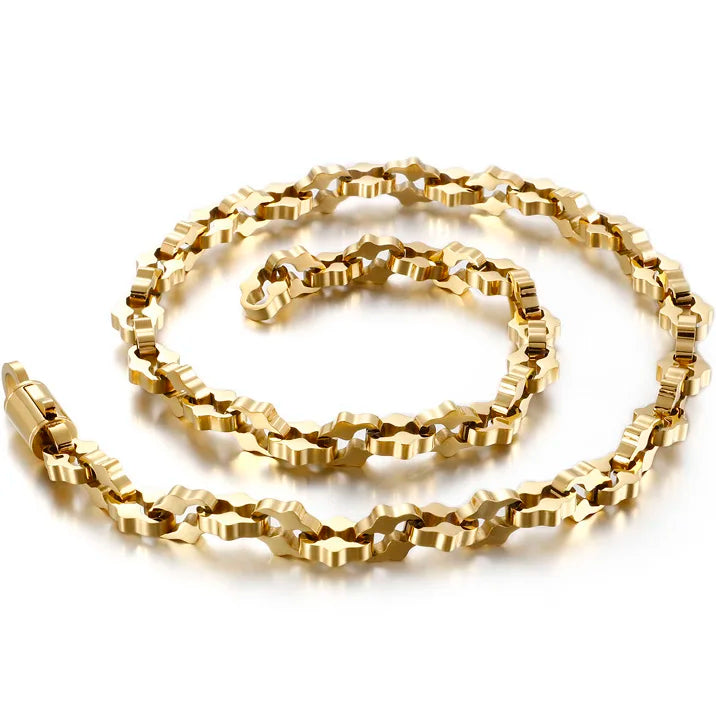 11MM Thick Black Stainless Steel Chains Necklaces for Man 63CM 24.8" Heavy Metal Link Chain Necklace For Men Mens