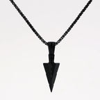 Black Pendant Necklace