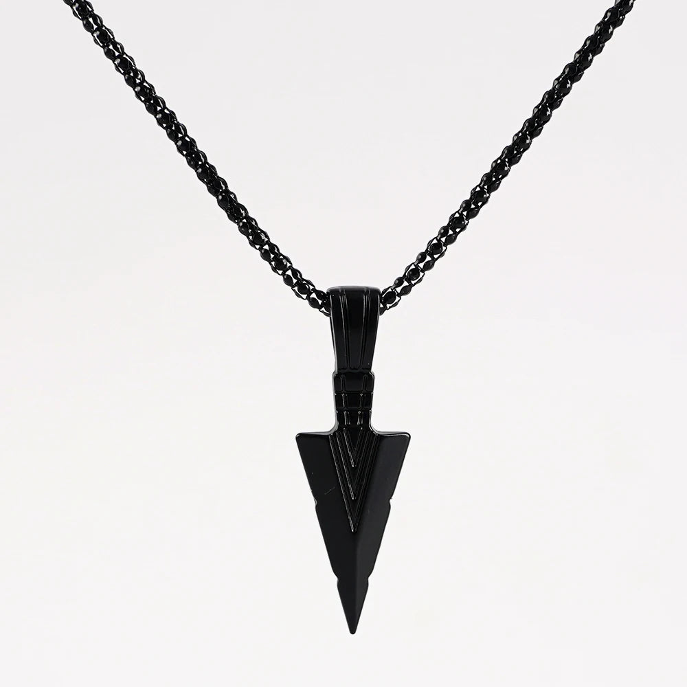 Black Pendant Necklace