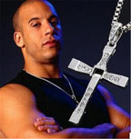 Fashion Male Necklaces & Pendants Fashion Movie Jewelry The Fast and The Furious Toretto Men Classic Cross Pendant