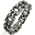22/24CM Long 21MM Wide Bracelet Men Rock And Roll Motorcycle Chain Men's Bracelets Heavy Stainless Steel Bangles Biker