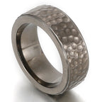 Vintage Wedding Rings For Man Women 316l Stainless Steel Male Ring Finger Jewelry Charm Party Birthday Gift Waterproof