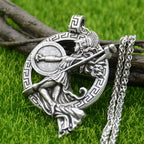 Nostalgia Greek Goddess Roman Mythology Warrior Goddess Minerva Athena Pendant Gothic Necklace For Women Jewelry