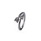Vintage Feather Open Ring for Men & Women — Adjustable, 24 Styles